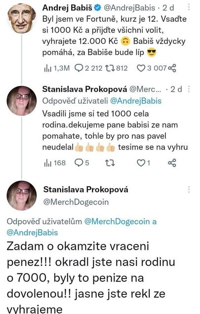 Nemilosrdná čarodějnice Saxana on Twitter